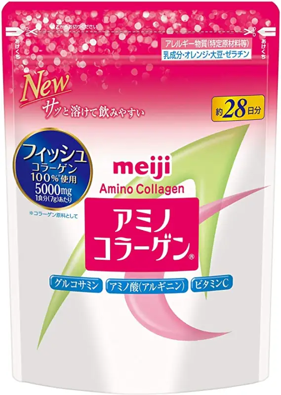 ภาพสินค้าMeiji Amino Collagen เมจิ คอลลาเจน แบบรีฟิว สำหรับ 28 วัน จากร้าน OHAYOJAPAN บน Lazada ภาพที่ 2