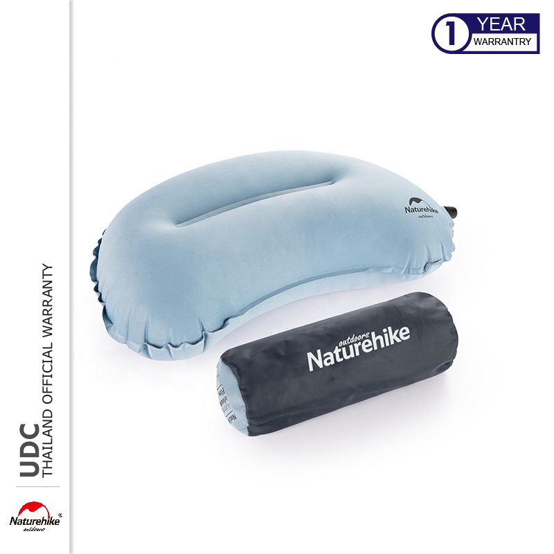 [ประกันศูนย์ | แท้100%] High Elastic Comfortable Sponge automatic inflatable pillow[Warranty by Naturehike Thailand]