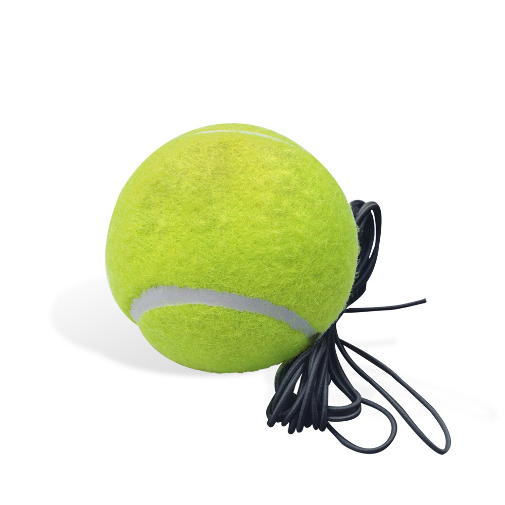 ลูกเทนนิส+เชือกยาง สำหรับซ้อม ลูกเทนนิส พร้อมสายเชือกคุณภาพสูง ลูกเทนนิสเทรนเนอร์