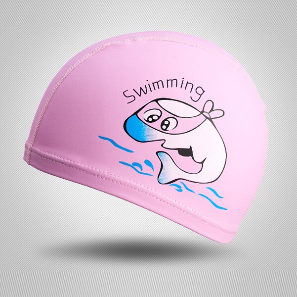 หมวกว่ายน้ำ สำหรับเด็ก ชายและหญิงผมยาว ป้องกันหู หมวกว่ายน้ำหมวกว่ายน้ำ
