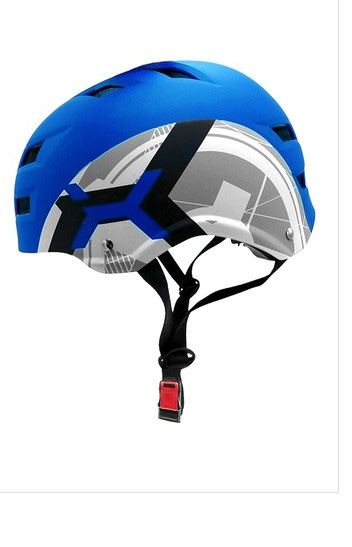 Extreme sports ((Skateboard, scooter) helmet - Blue