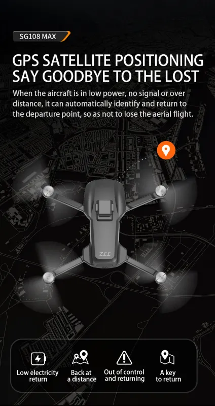 ภาพสินค้าMINI Drone RC 4K Drone 2-Axis Gimbal ควอดคอปเตอร์วิทยุบังคับ GPS FPV แบบมืออาชีพ เครื่องบิน โดรน จากร้าน Technology World. บน Lazada ภาพที่ 4