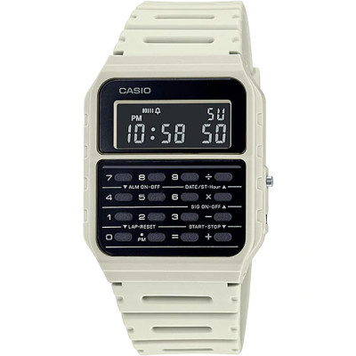 Casio DATA BANK นาฬิกาข้อมือเครื่องคิดเลข สายเรซิน รุ่น CA-53WF ของแท้ ประกัน CMG Casio DATA BANK นาฬิกาข้อมือเครื่องคิดเลข สายเรซิน รุ่น CA-53WF ของแท้ ประกัน CMG