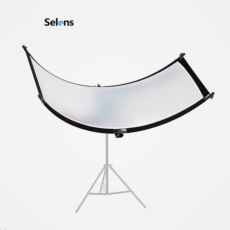 Selens reflector แผ่นสะท้อนแสง รีเฟล็กซ์ U curved screen reflectorboard 60x180CM อุปกรณ์สตูดิโอ แผ่นรีเฟล็ก
