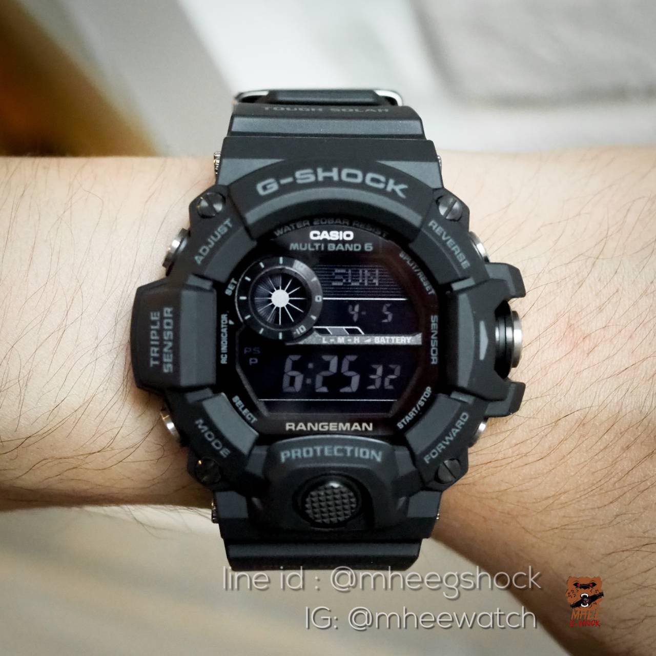 GShock GW9400 1BDR 1 Lazada .th