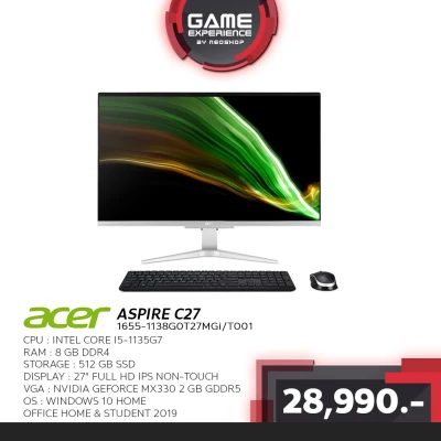 AIO Acer Aspire C27-1655-1138G0T27MGi/T001