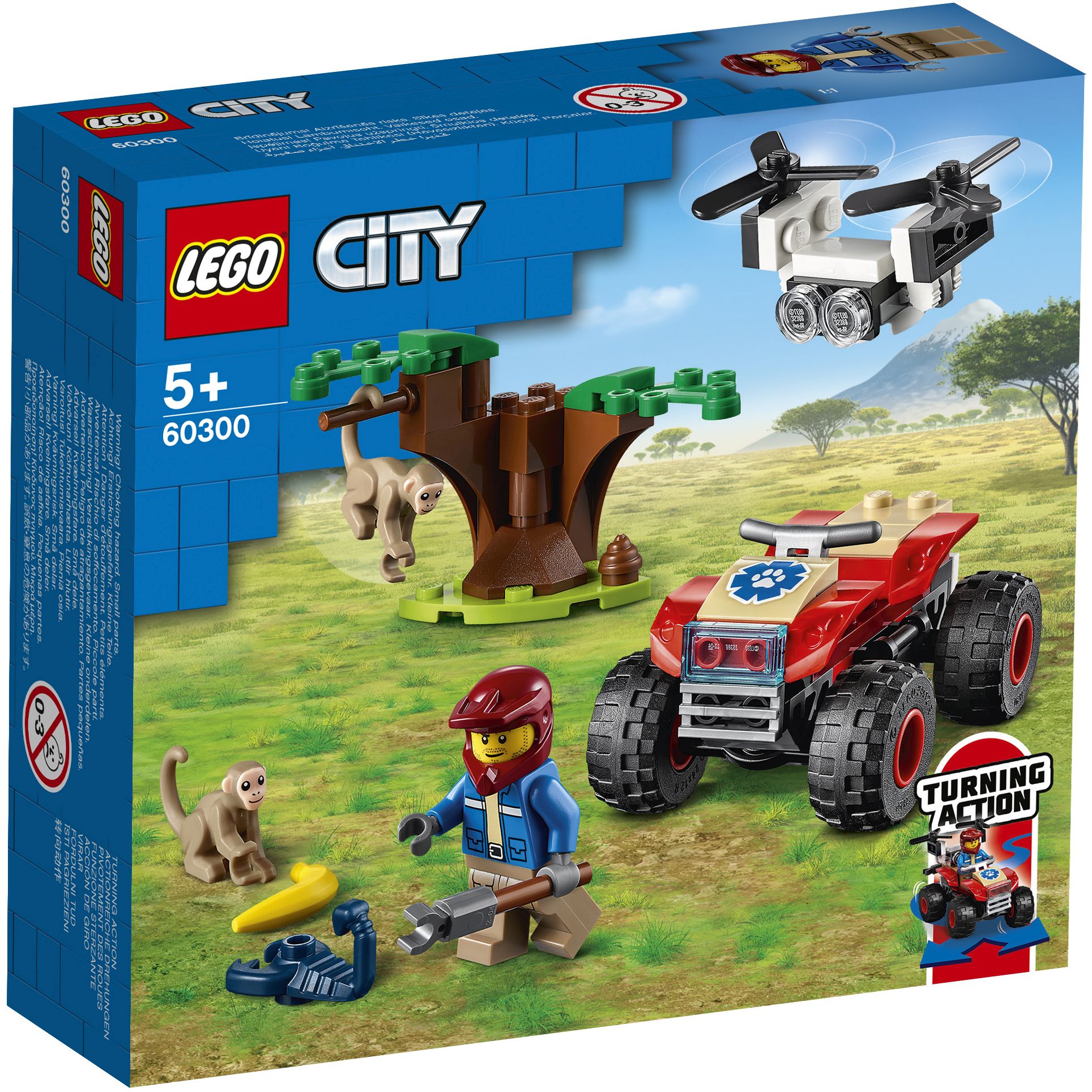 LEGO® City 60300 Wildlife Rescue ATV (74 Pieces)