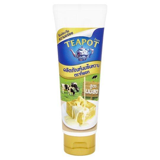 Teapot Condensed Milk นมข้นหวาน ขนาด 180g Lazada.co.th