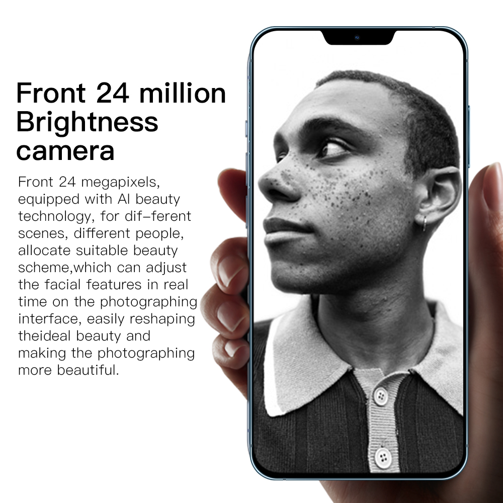 โทรศัพท์มือถือ iP13 Pro Max มือถือ 6GB / 128GB 6.7 นิ้ว เครื่องศูนย์ ...