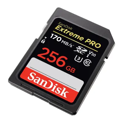 SanDisk Extreme Pro SDXC, SDXXY 256GB, รับประกันสินค้าแท้100%