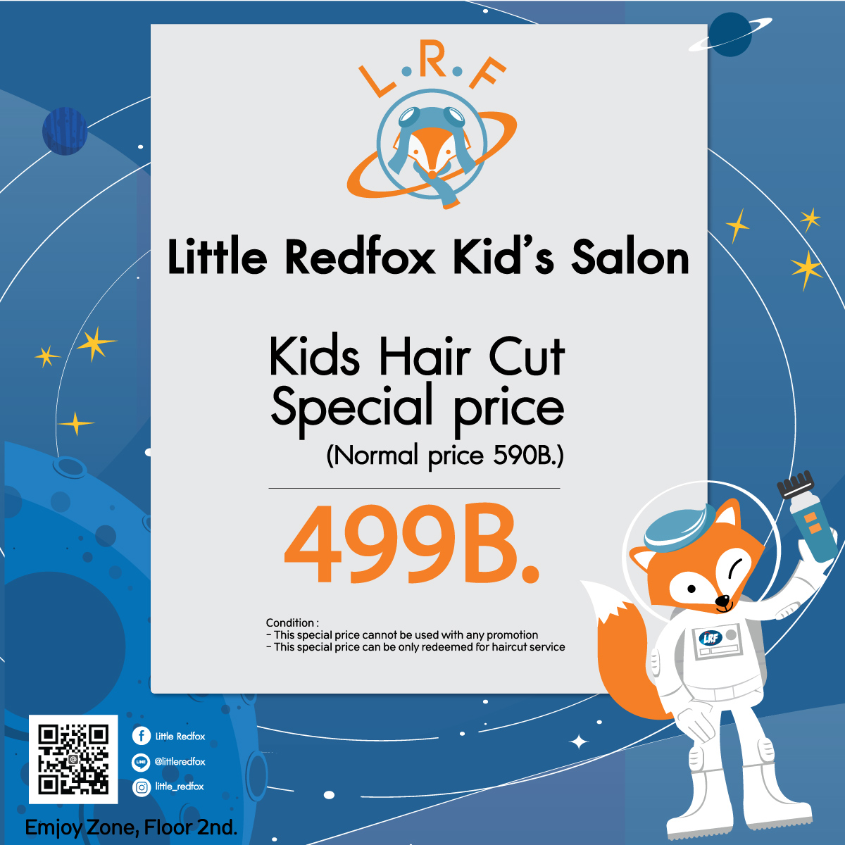 [Little Red Fox] Kids Hair Cut