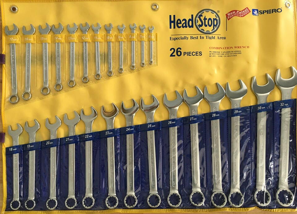 SPERO ประแจแหวนข้างปากตาย รุ่น HEAD STOP - TWLTOOLS - ThaiPick