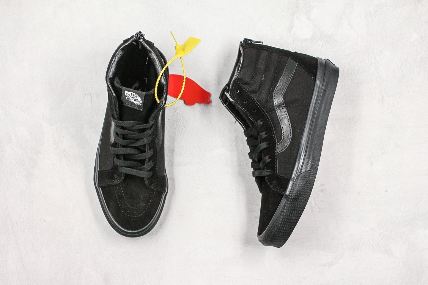 Vans Sk8Hi Zip high heel shoes running shoes Couple shoes fashion