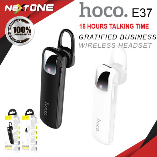 Hoco Wireless Headset หูฟังบลูทูธไร้สาย E37 Gratified Business Earphone With Mic Nextone