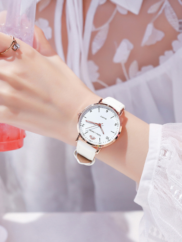 Watches Women Simple Elegant Korean Style Students Fashion Ins Wind GIRLS Waterproof Machinery Electronic Quartz WOMENS Watch Genuine Product Malaysia