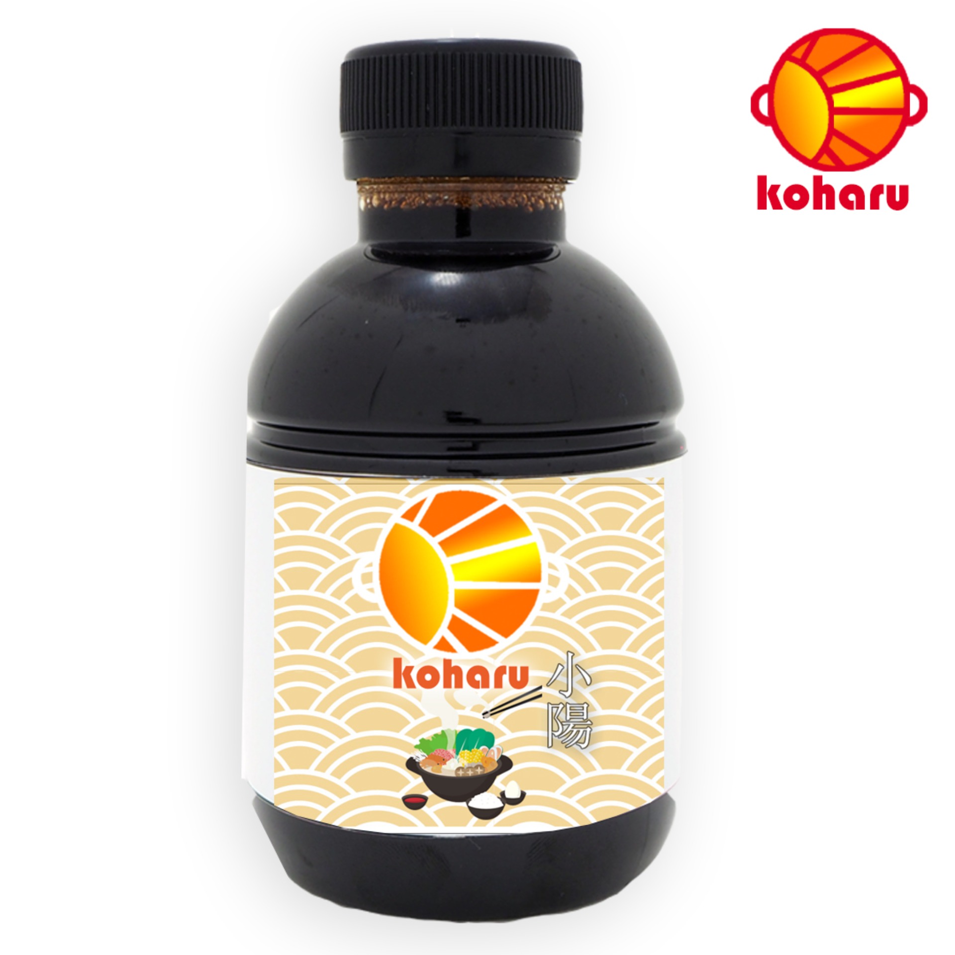 Koharu Sukiyaki น้ำซุปชาบูน้ำดำสำเร็จรูป Homemade ระดับพรีเมี่ยม (220 ml.)