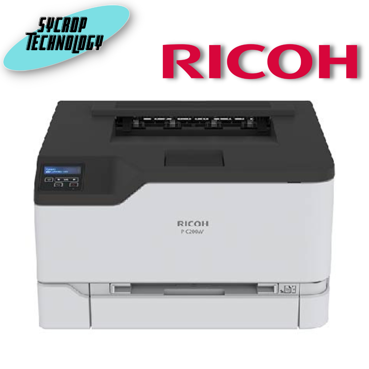 ปริ้นเตอร์เลเซอร์ RICOH COLOR LASER PRINTER LPC200W ประกันศูนย์ เช็ค