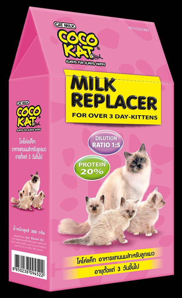 Coco Cat Milk Replacer นมสำหรับลูกแมว โคโค่แค็ท 150 กรัม