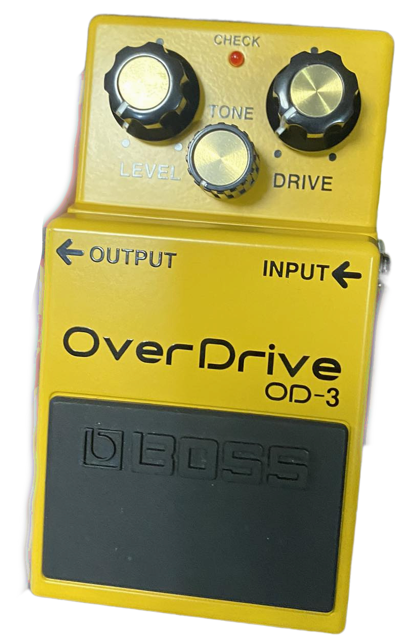 เอฟเฟคกีตาร์ (มือสอง) ล็อตเก่า BOSS OD-3 OVERDRIVER DISTORTION สภาพสวยๆ ...