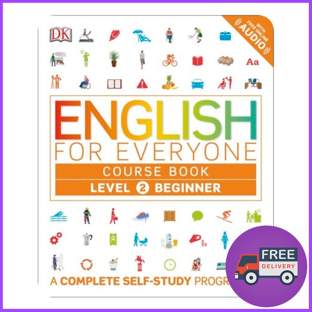 สินค้าขายดี ENGLISH FOR EVERYONE: COURSE BOOK LEVEL 2 BEGINNER (A COMPLETE SELF-STUDY PROGRAMME)