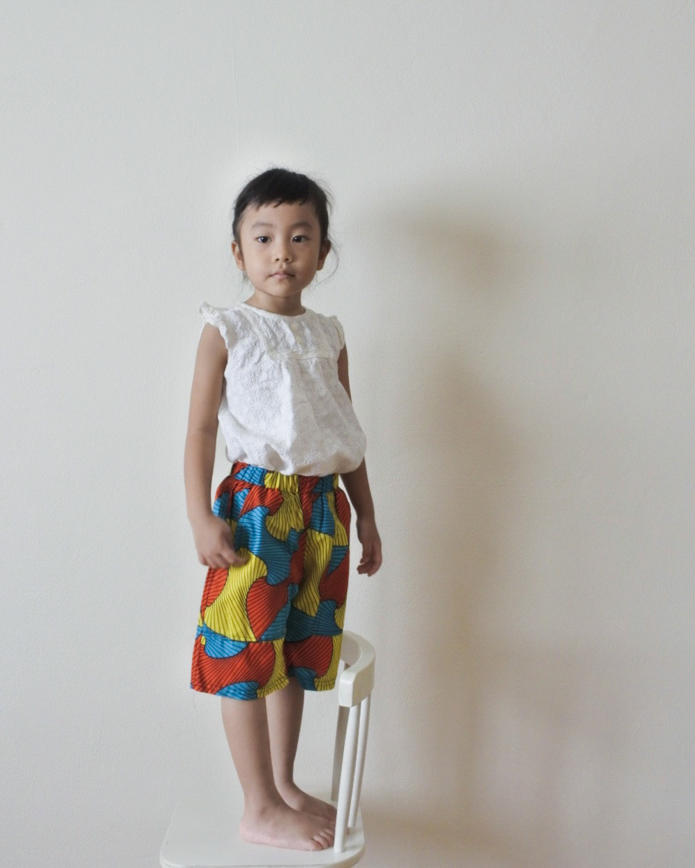 MERMEO |【SP-42】M(90-100) / L(110-120) | African batik kids short pants | กางเกงขาสั้นเด็กผ้าแอฟริกันบาติก