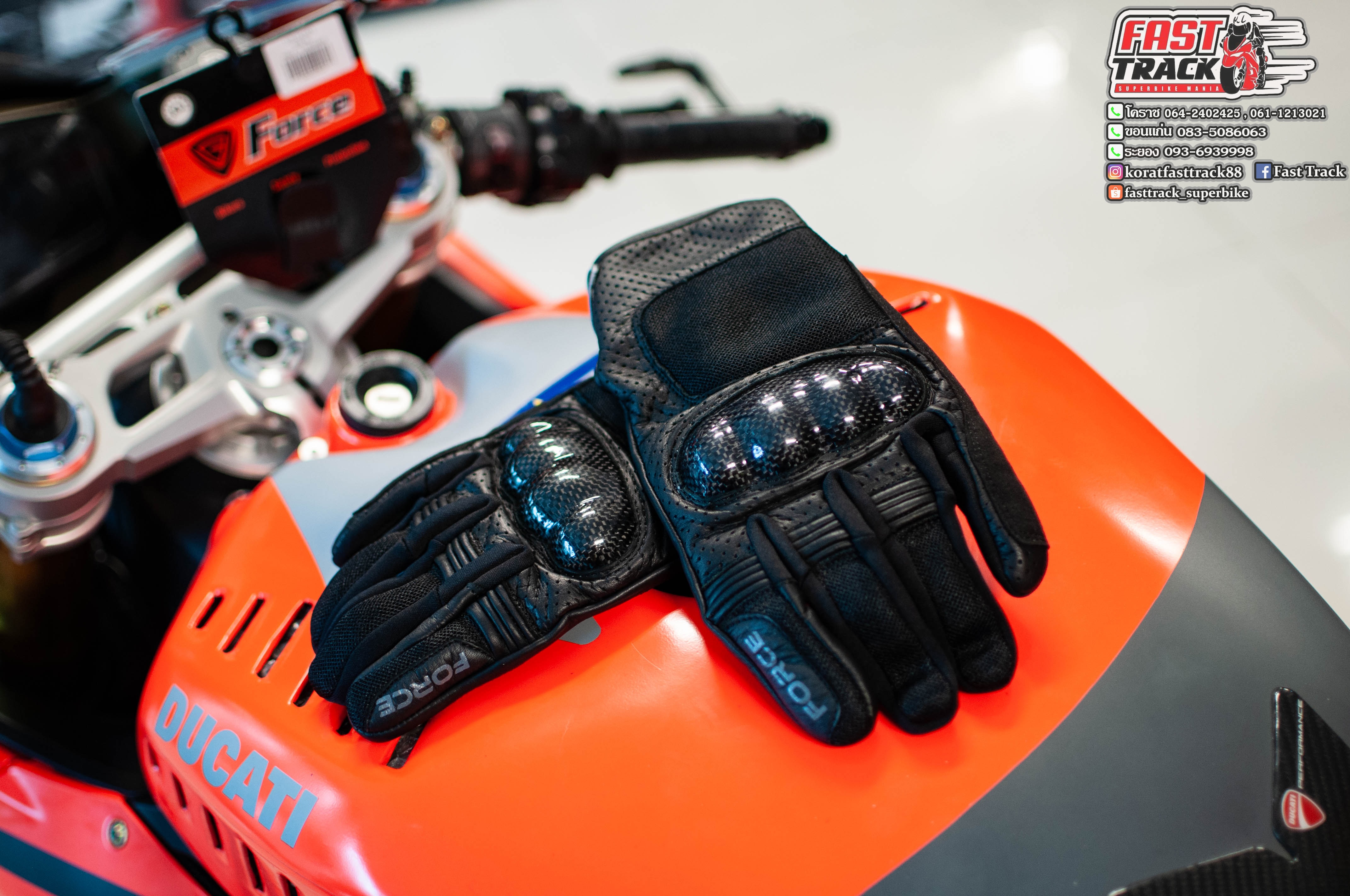 Force รุ่น Lite ถุงมือผ้า