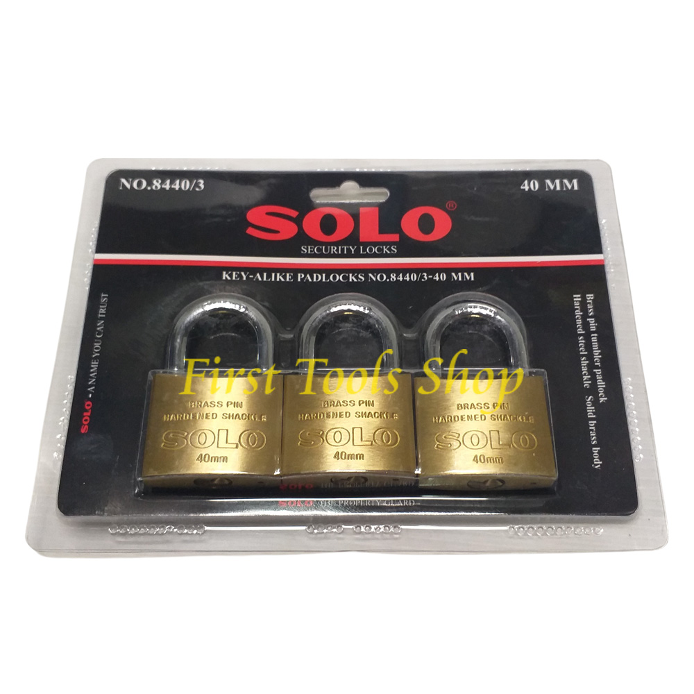SOLO กุญแจสปริง กุญแจบ้าน กุญแจล็อคประตูโซโล No.84