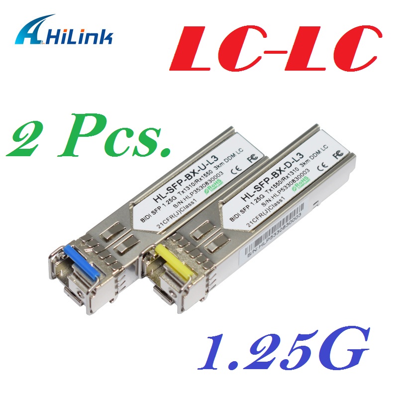 SFP 1G Module LC Gbic 1000Mbps 3KM Mikrotik Cisco sfp-1g-module-lc-gbic-1000mbps-3km-mikrotik-cisco