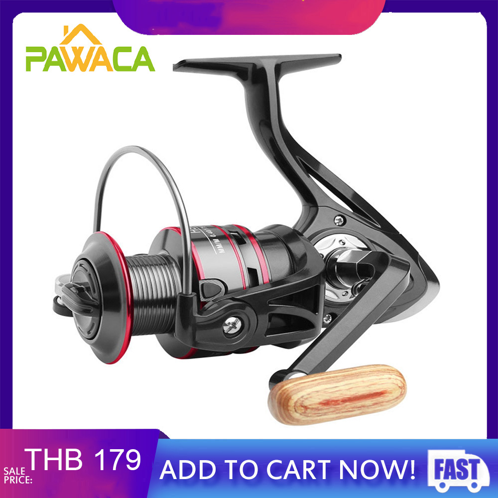 [Pawaca Direct] รอกตกปลา รอกสปินนิ่ง อุปกรณ์ตกปลา ทำจากอลูมิเนียม