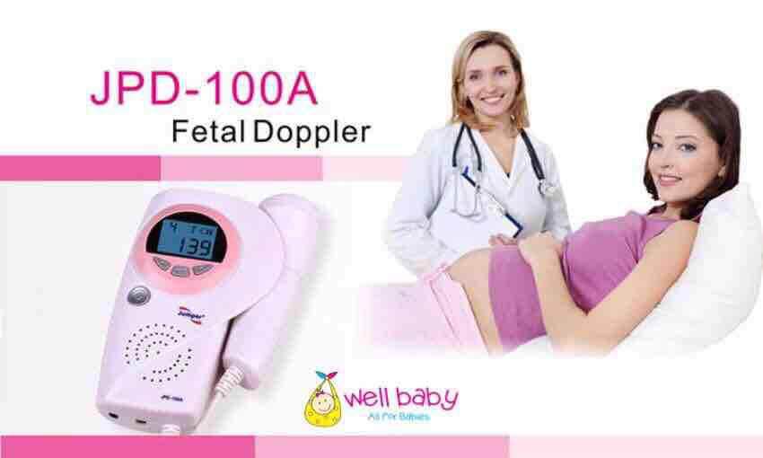 เครื่องฟังเสียงหัวใจทารกในครรภ์ (ชาร์จได้) Jumper ANGELSOUNDS - รุ่น JPD-100A