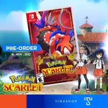 ภาพขนาดย่อของภาพหน้าปกสินค้า[พร้อมจัดส่ง) Nintendo Switch 1) Pokemon Scarlet (แผ่นเกม), 2) Pokemon Violet (แผ่นเกม) , 3) Double Pack Pokemon Violet & Scarlet (แผ่นเกมแพ็คคู่), 4)Double Pack แผ่นเกม+กล่องสีทอง/ Zone Asia Eng. จากร้าน Tinzshop บน Lazada ภาพที่ 3