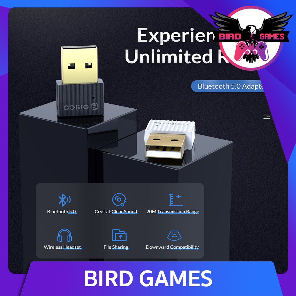 ตัวรับสัญญาณ Bluetooth 5.0 Adapter Xbox One S Series X PS4 PS5 ใช้กับ PC Orico บลูทูธ ต่อ Com