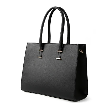 Laptop Bag Women 15.6-Inch Computer Work Handbag Leather Handbag Business Office Bag