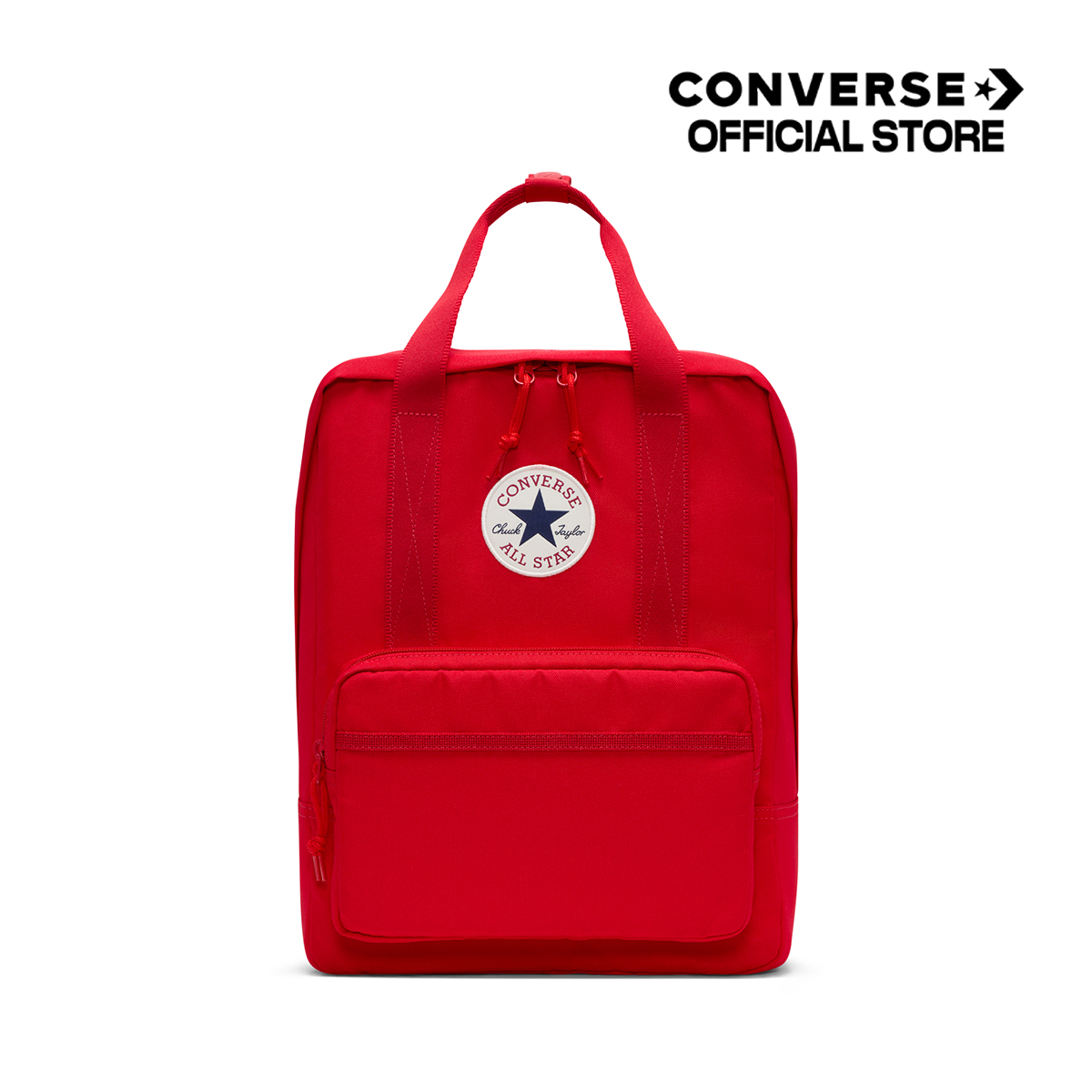 CONVERSE BAG กระเป๋า คอนเวิร์ส CONVERSE SQUARE BACKPACK RED UNISEX