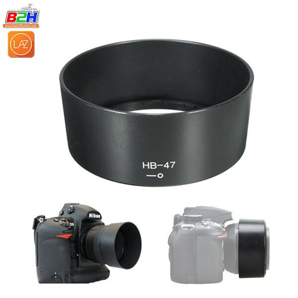 Lens Hood HB-47 for Lens Nikon AF-S 50mm f/1.8G, f/1.4G, YN 50mm f/1.8N