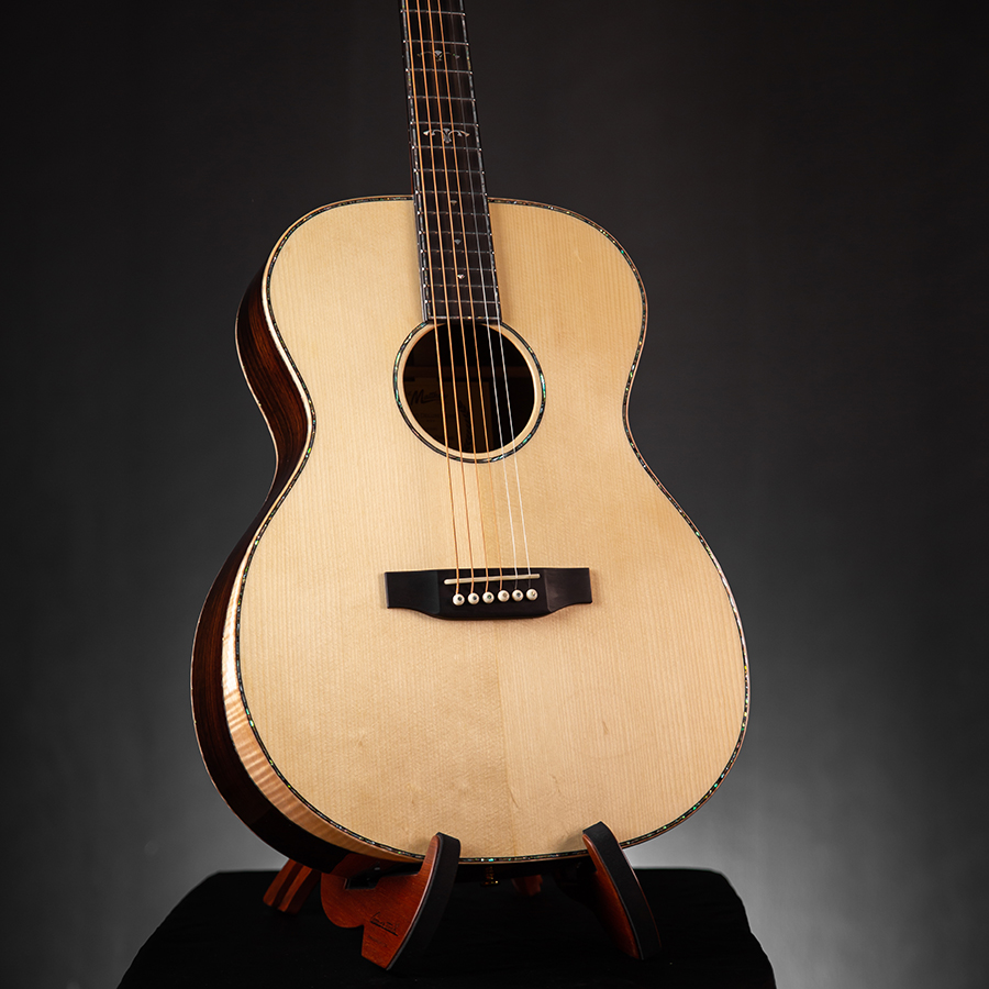 St.Matthew OM-45 Deluxe กีตาร์โปร่งทรง OM สเปค All Solid (European Spruce / Indian Rosewood) มีบริการผ่อน 0% และเก็บเงินปลายทาง