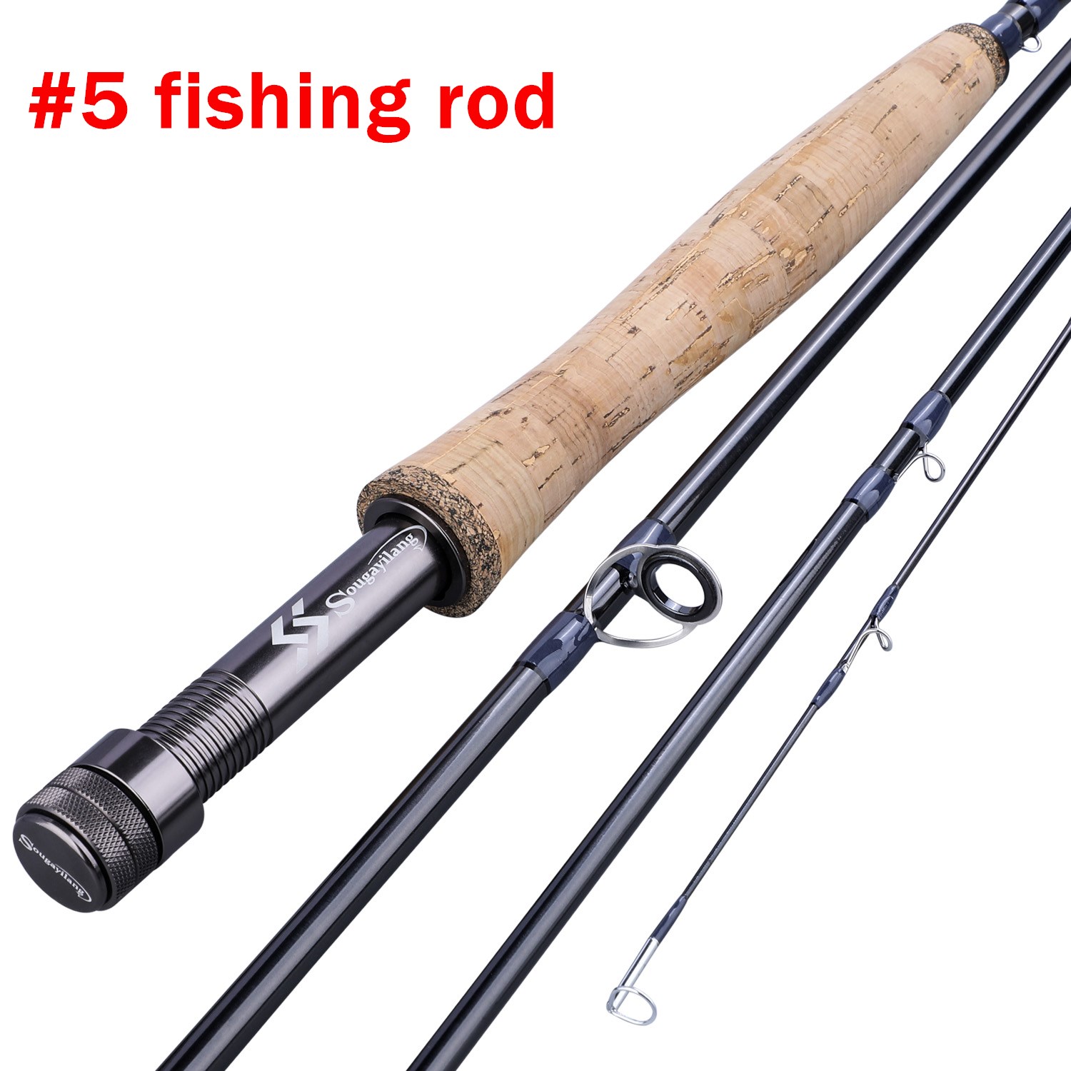 Souilang 2.7m Fly Fishing Rod Combo Ultralight Fly Rods and 56 78