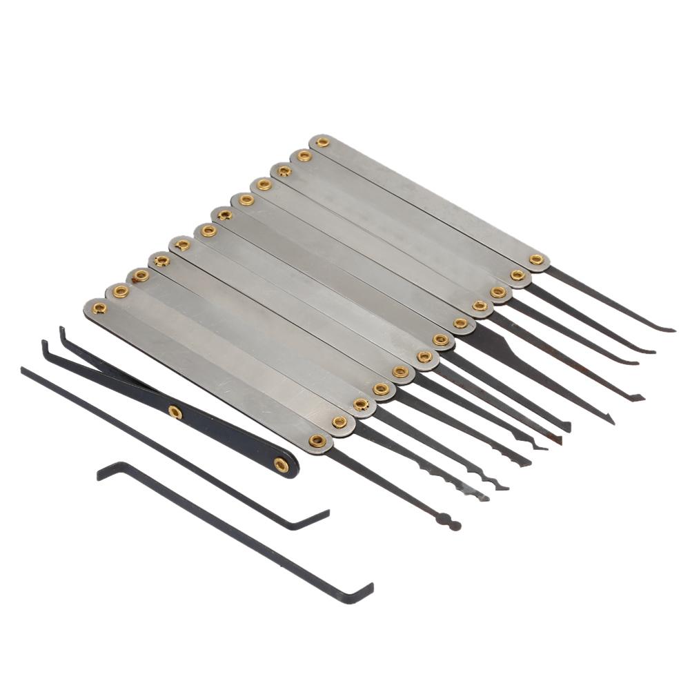 Bộ 15 dụng cụ mở khóa bằng thép không gỉ