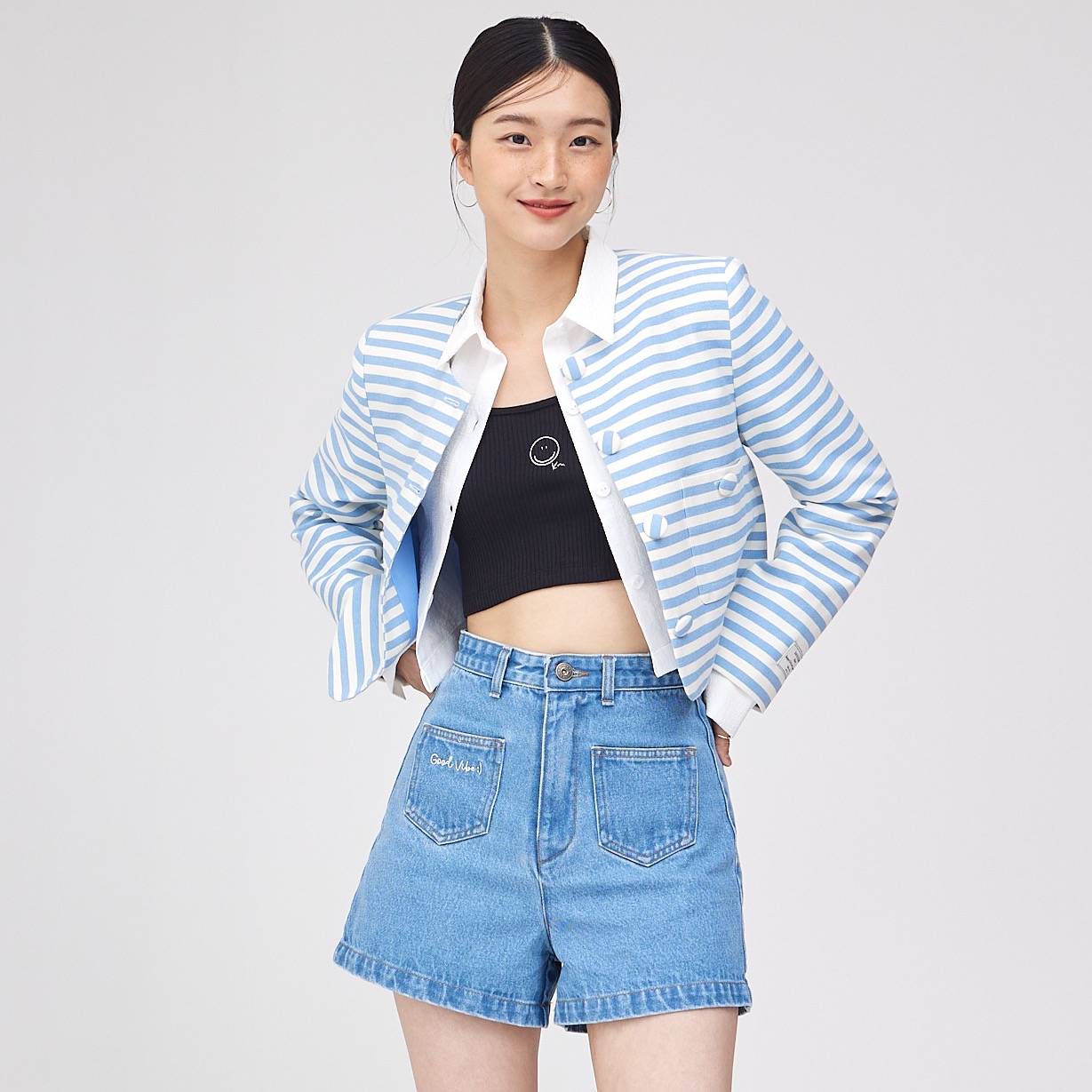 KANNI - CUPCAKE DENIM SHORTS - KANNI STUDIO - ThaiPick