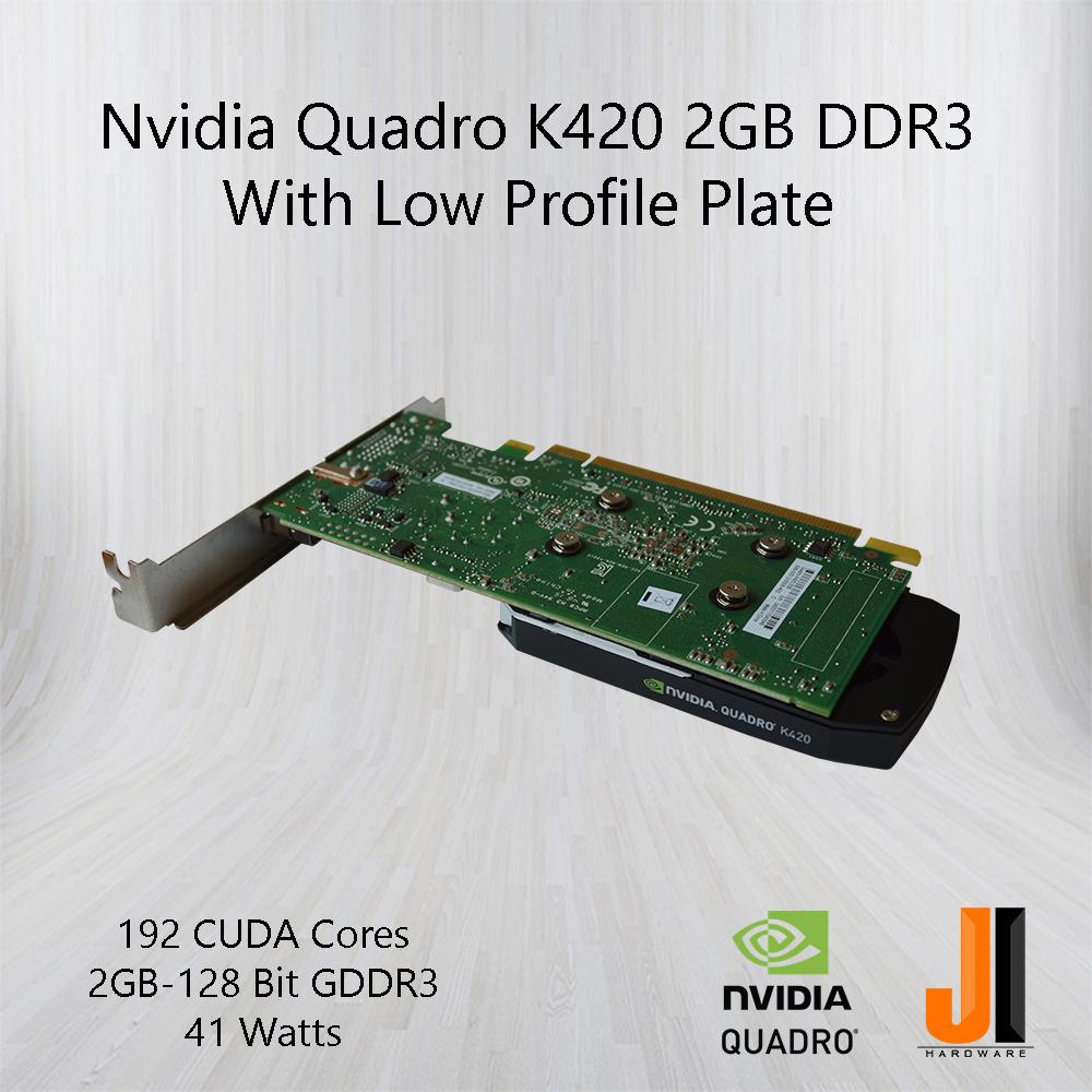 Quadro K420 Low Profile Nvidia Quadro Nvidia Quadro K420 With Low