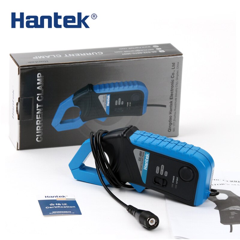 Hantek CC650 AC/DC current probe, AC/DC current clamp/current sensor