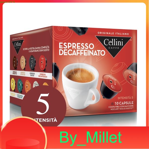 Espresso Decaffeinato - Compatibili Dolce Gusto ® - Cellini Caffè