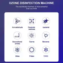 ภาพขนาดย่อของภาพหน้าปกสินค้าเครื่องอบโอโซน Ozone generator สำหรับฆ่าเชื้อ ความเข้มข้นสูง 28g/hours จากร้าน VICON บน Lazada ภาพที่ 2