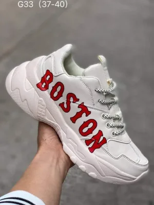 Hot SaleNew MLB Boston รองเท้ากีฬา รองเท้าผ้าใบ สำหรับผู้หญิง[ พร้อมส่ง ]