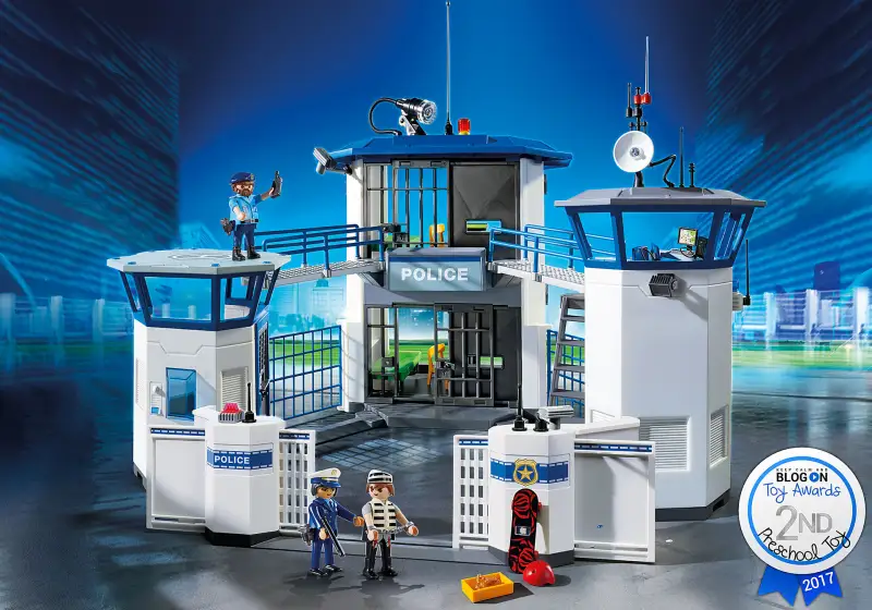 ภาพสินค้าPlaymobil 6919 City Action Police Headquarters with Prison Figure เพลย์โมบิล ซิตี้แอคชั่น สำนักงานตำรวจ และเรือนจำ จากร้าน Playmobil บน Lazada ภาพที่ 2