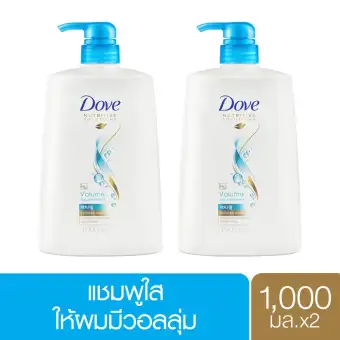 DOVE Shampoo Volume Norishment Light Blue 1000 ML