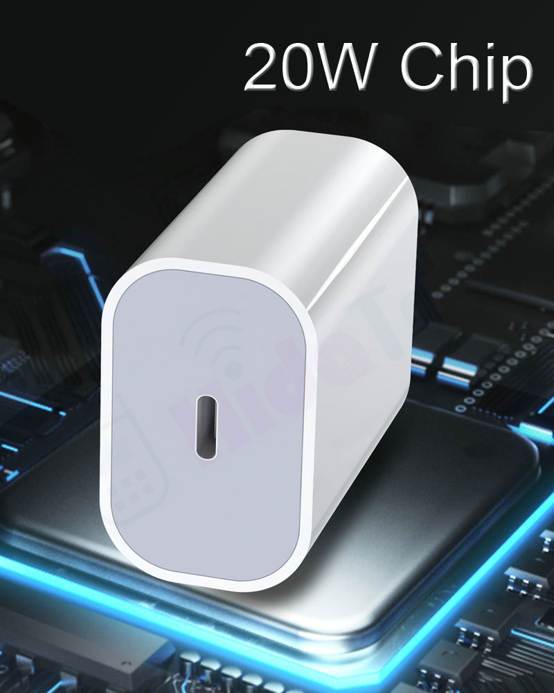 Ifew Atopart US Plug Fast Charge 20W USB C port Type C PD Wall Charger ...
