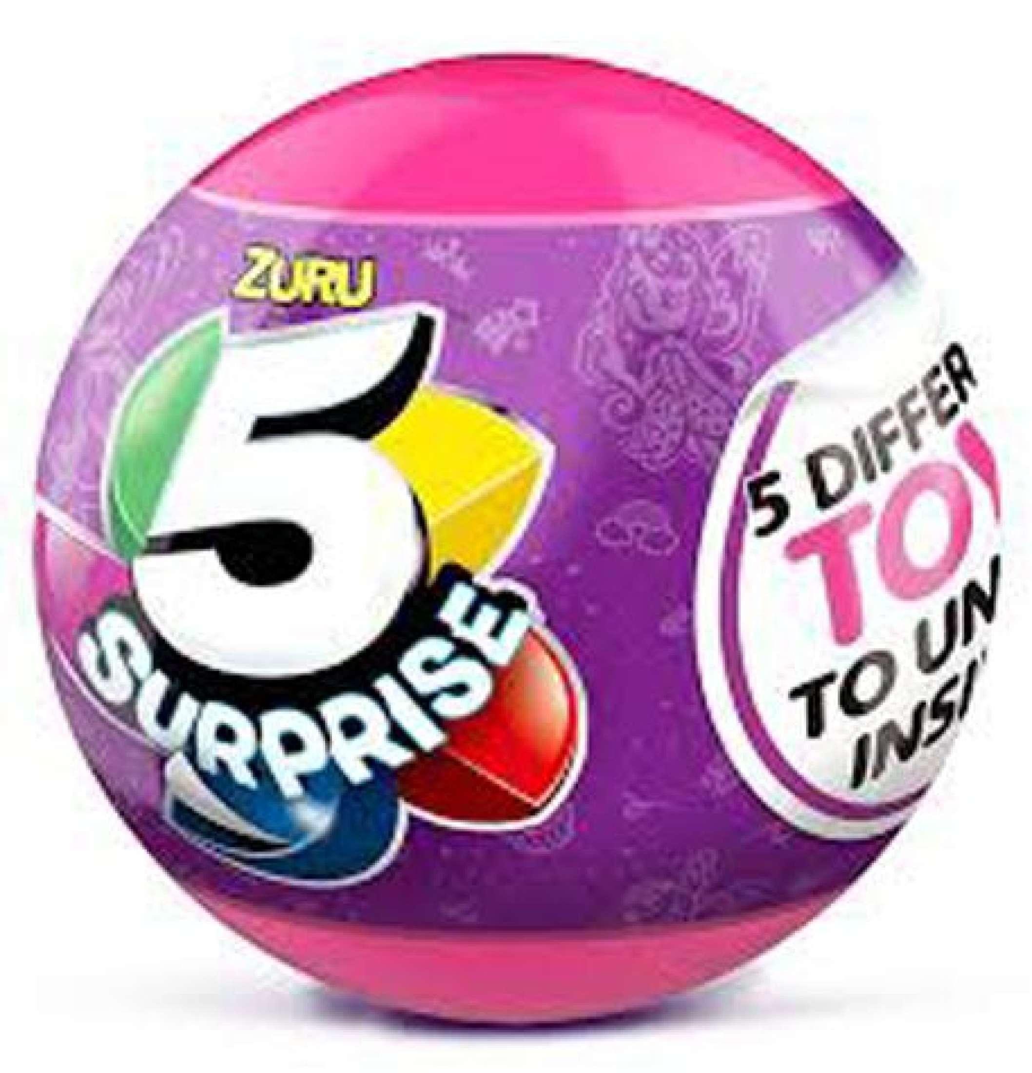 ZR7702 Play_Ground - Zuru 5 Surprise Series 2 ของเล่น ของสะสม ไข่สุ่ม 5 เซอร์ไพรซ์ กาชาปอง - เด็กผู้หญิง