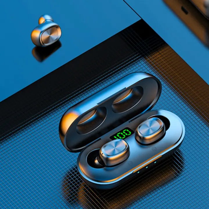 b5 tws bluetooth wireless earphone 5.0