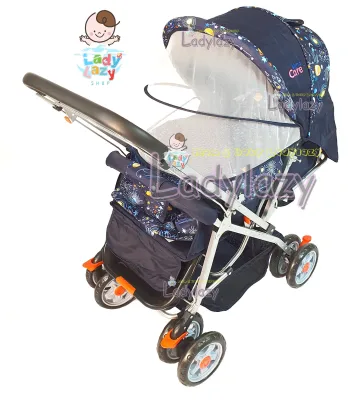 ladylazy baby stroller adjust 3 levels color pink